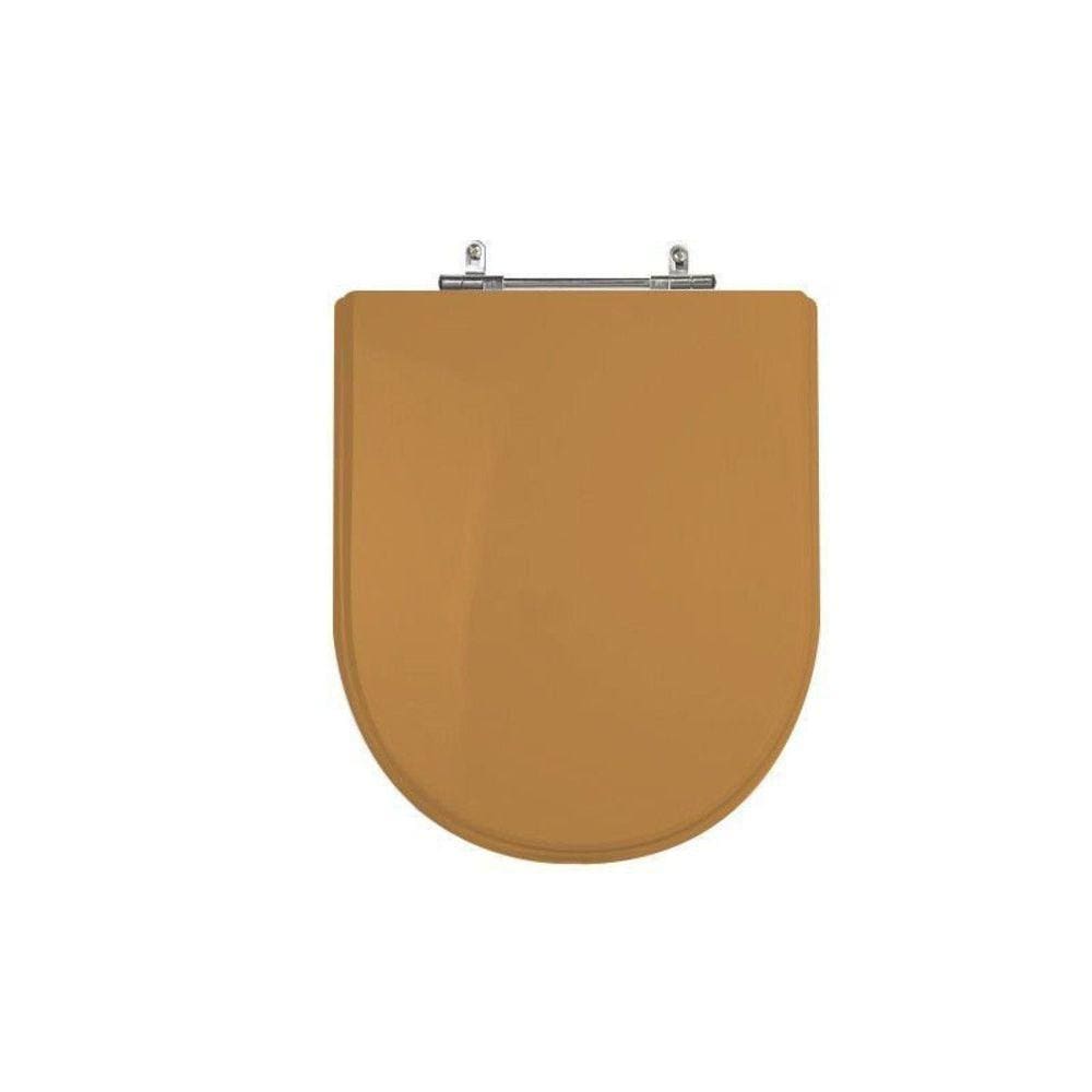 Assento Sanitário Poliéster para Louça Link/carrara/belle Époque deca Aço Bege Castor
