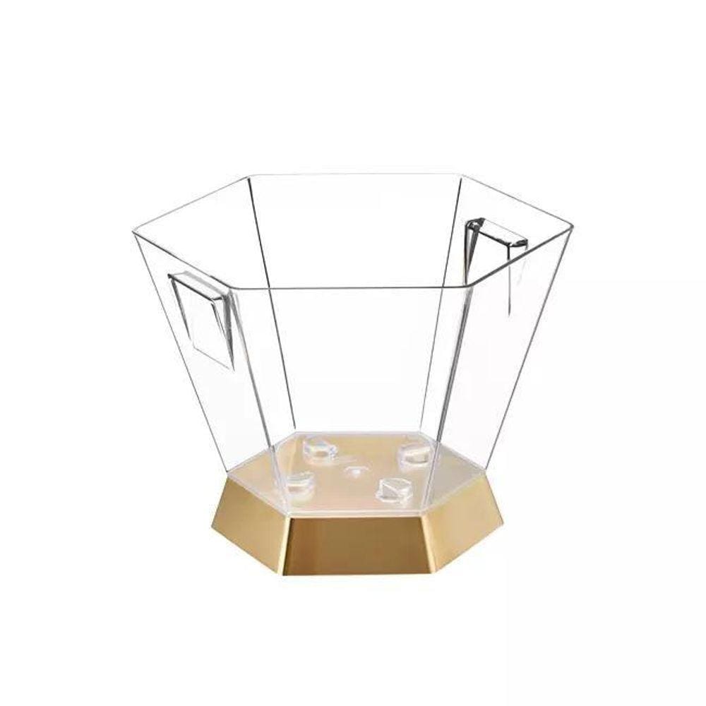 Champanheira Plástica Balde De Gelo Boccati 5 Garrafas 14,5L