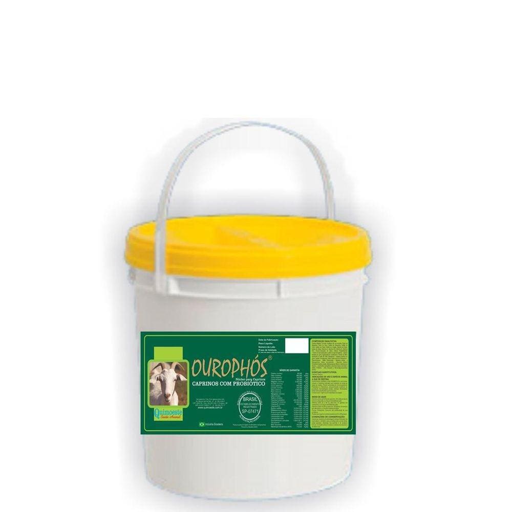 Núcleo Ourophós Caprinos Com Probióticos - Balde 20 Kg.