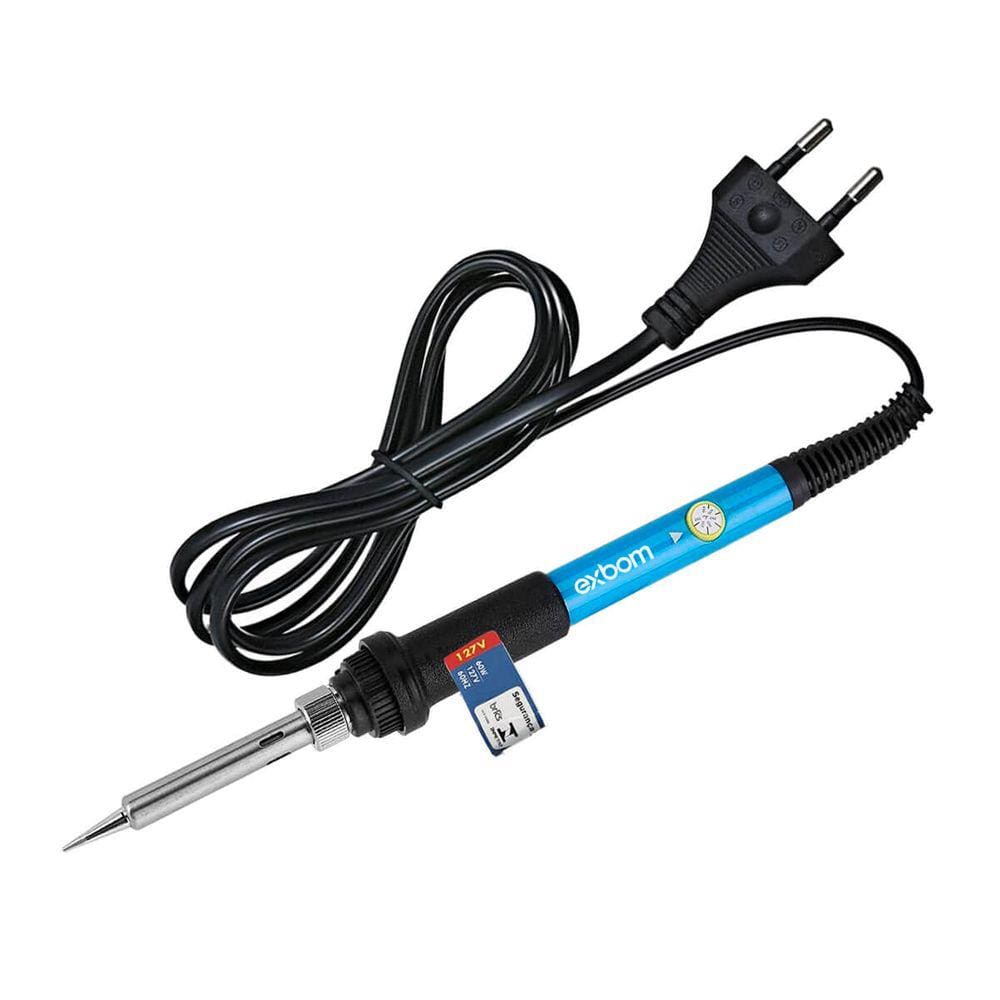 Ferro De Solda Profissional Ajustável Soldador + Ponteiras 127v
