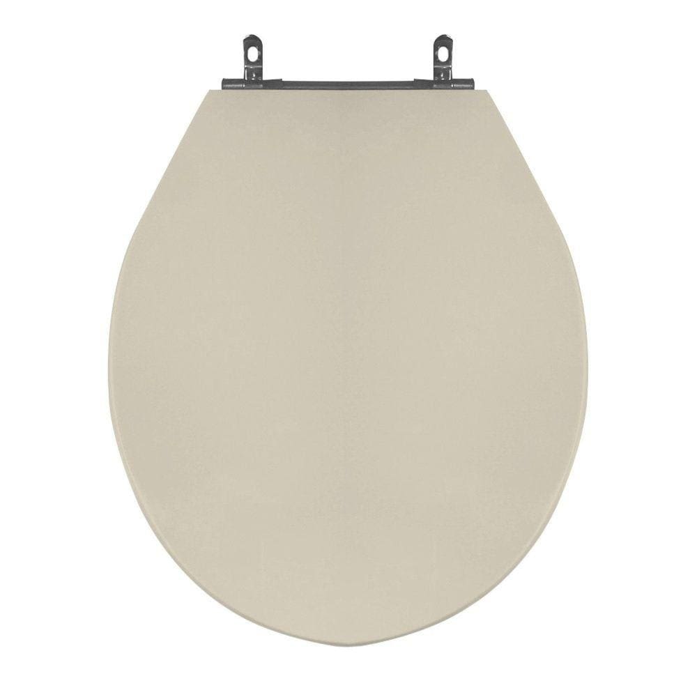 Assento Sanitário Poliéster para Louça Ravena/izy deca Aço Creme