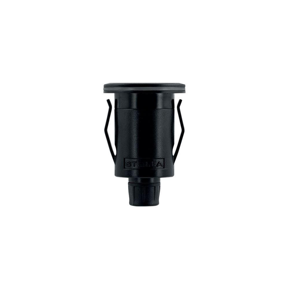 Embutido de Solo Led Stella Way Ring 1W Bivolt Preto 3000K Luz Amarela