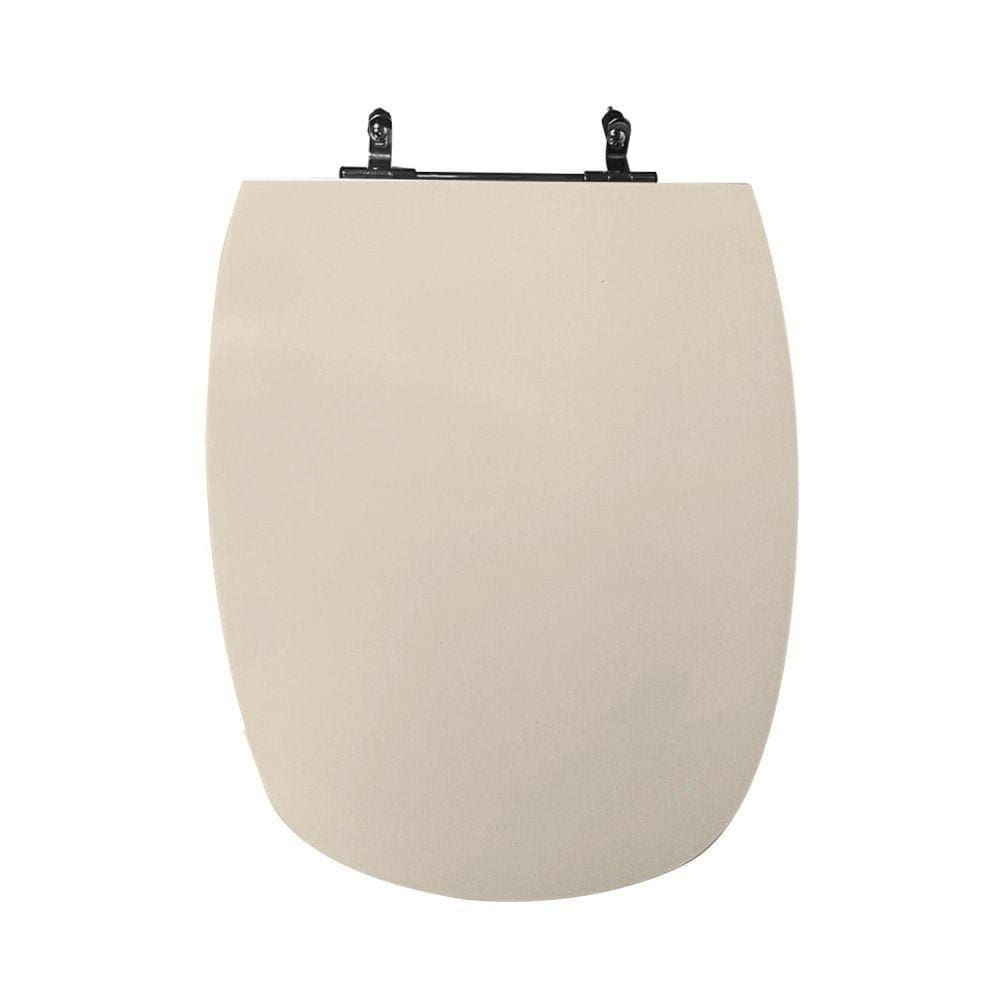Assento Sanitário Poliéster para Louça Monte Carlo/venice deca/belize Aço Amendoa