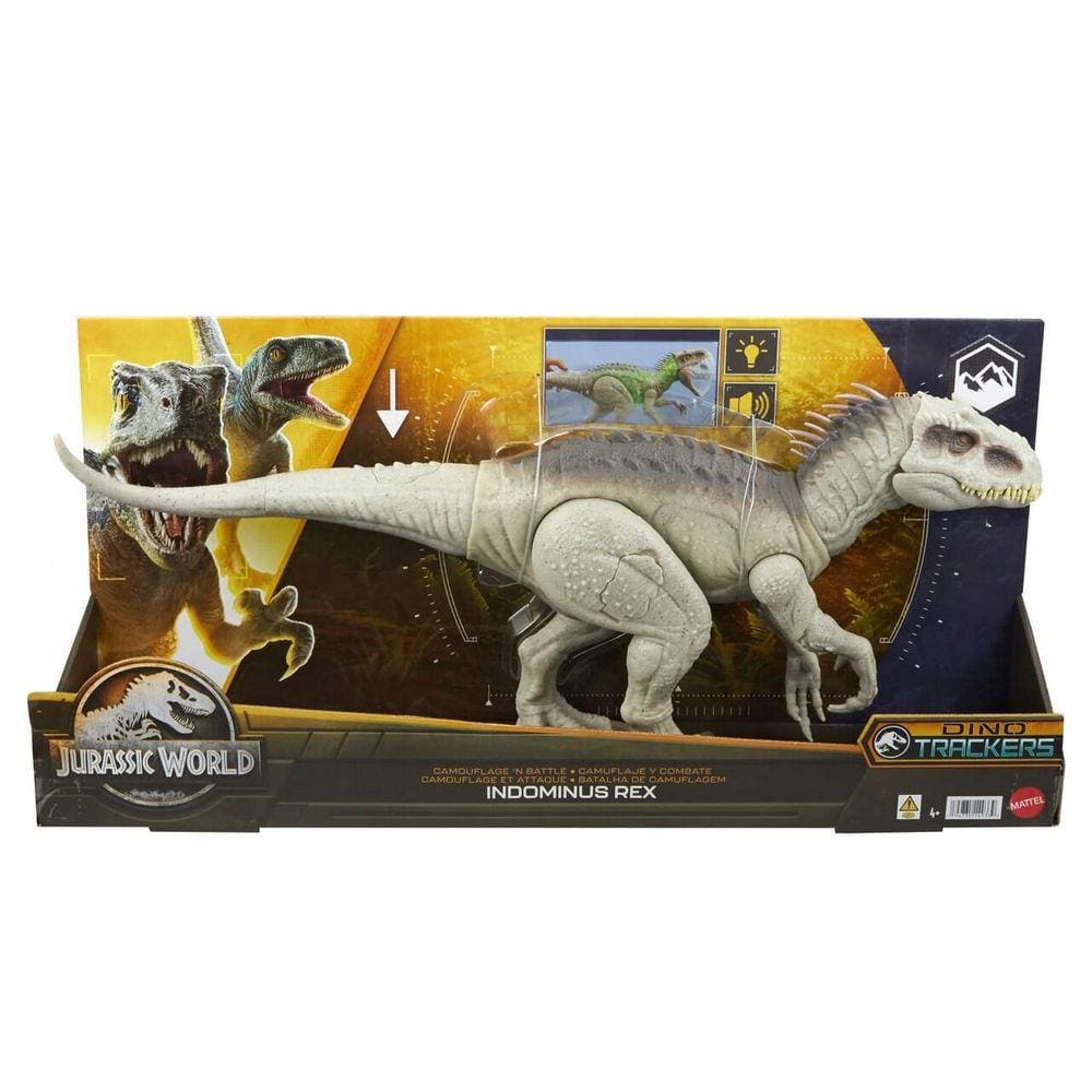 Dinossauro Indominus Rex Camuflagem - Mattel HNT63