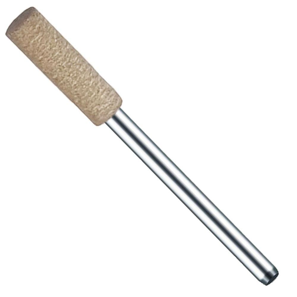 Ponta Montada 5Mm Couro Haste 3Mm Polimento Micro Retíficas