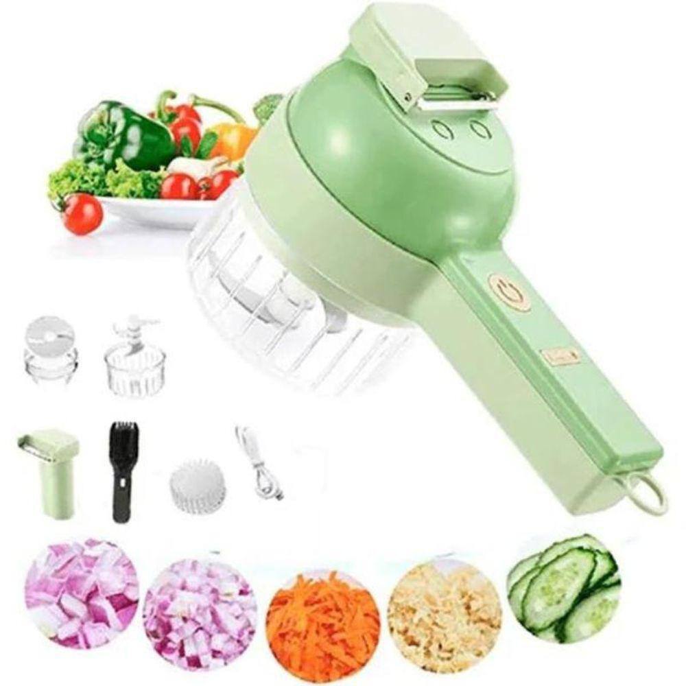 Fatiador Cortador Picador De Legumes Elétrico Portátil Usb