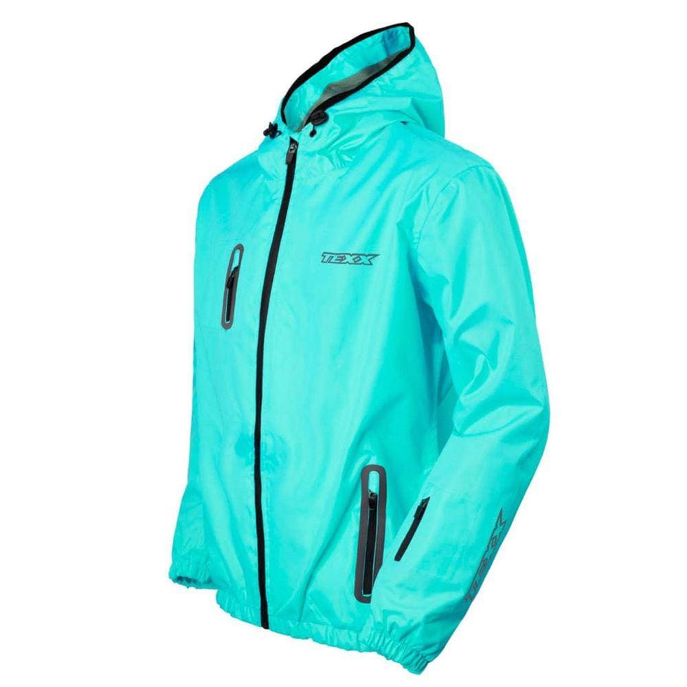 Jaqueta Corta Vento Neon V2 Impermeável Azul Claro 2XL Texx