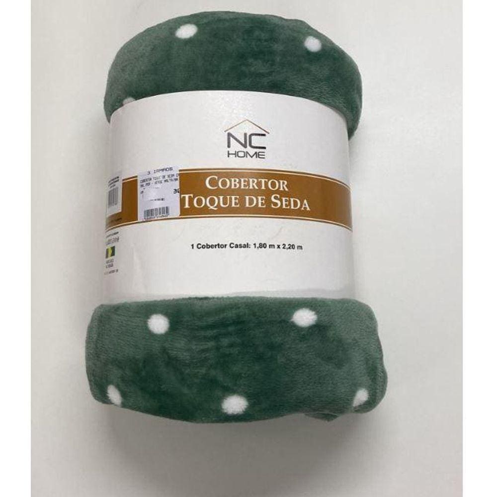 Cobertor Casal Toque De Seda Poa Microfibra Niazitex