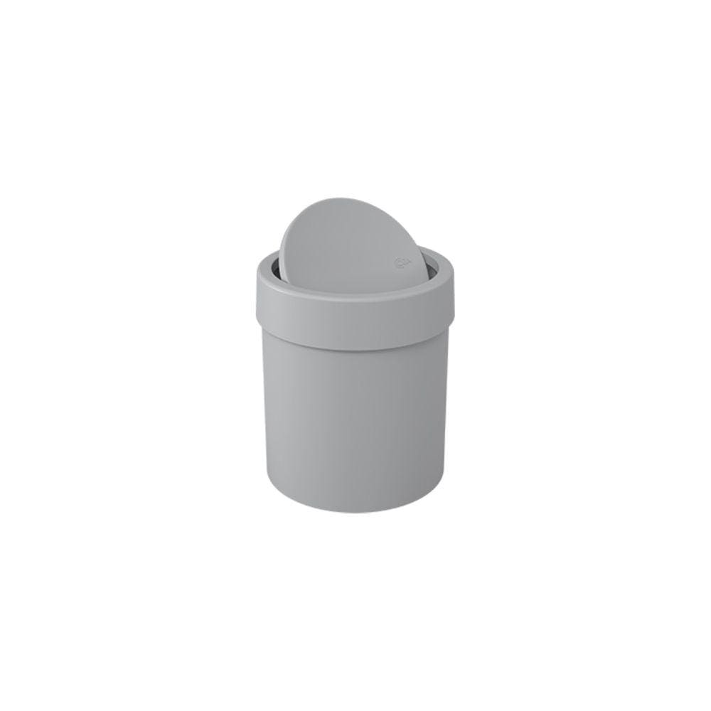 Lixeira com Tampa Basculante 5L Cor Neutra Coza