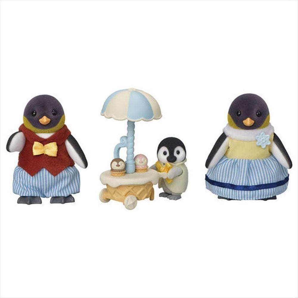 Família Dos Pinguins Sylvanian Families Colorido