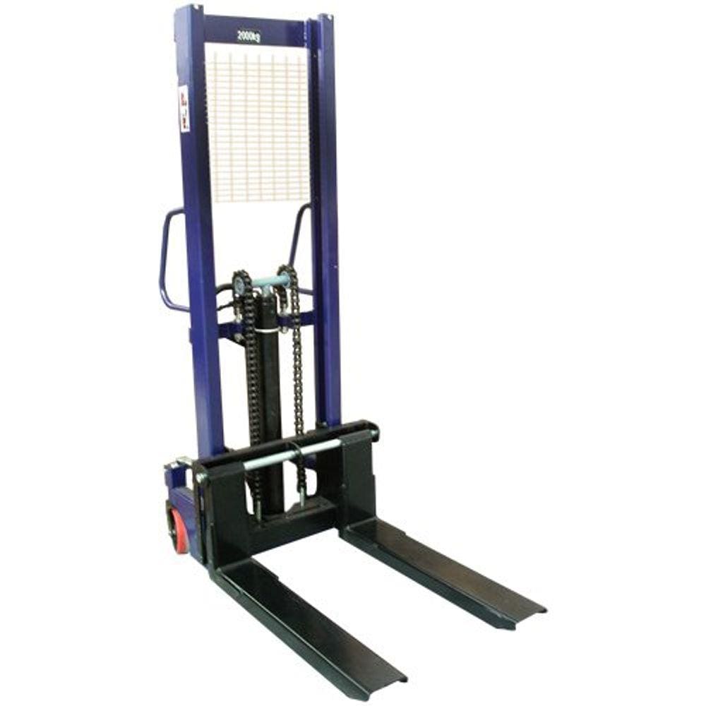 Empilhadeira hidráulica manual 2000 Kg elevação 1,6 metros - NEMP2T