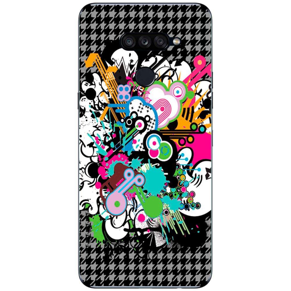 Capa Adesivo Skin022 Verso Para LG K50S