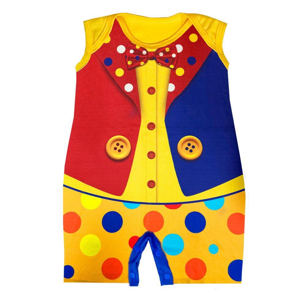 Fantasia Palhacinho Baby Masculino