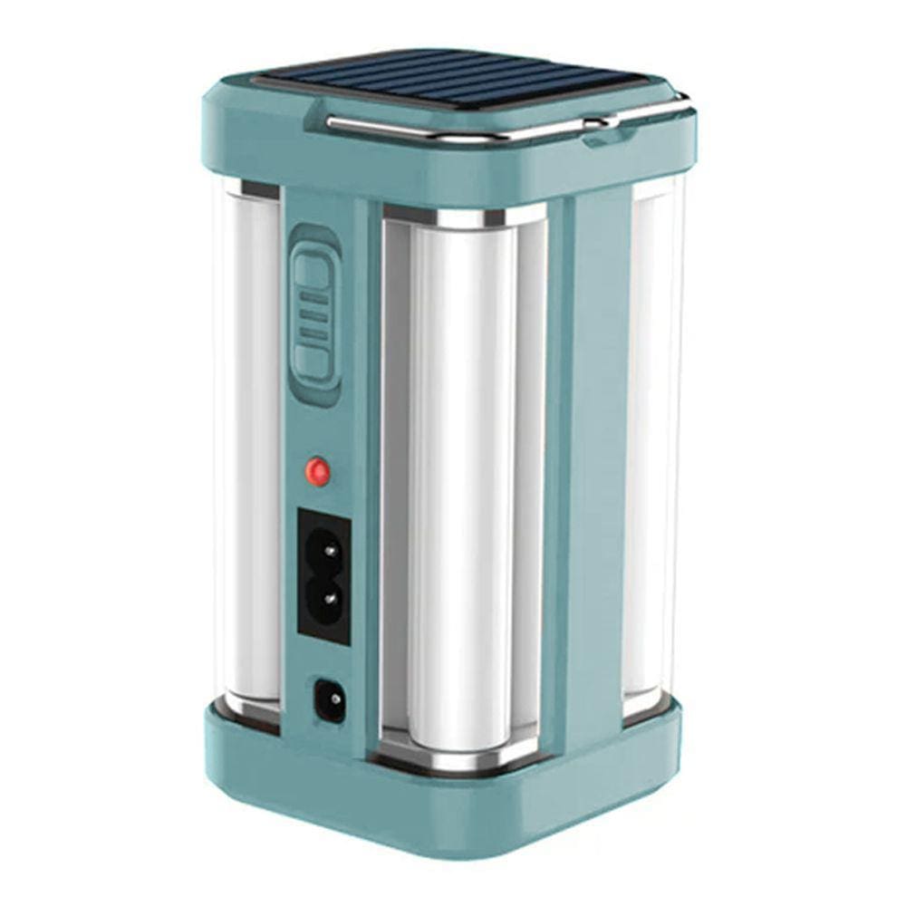 Lanterna Gold Sports Eco Led Portátil Mini Camping Solar Portátil de 4 Led Recarregável