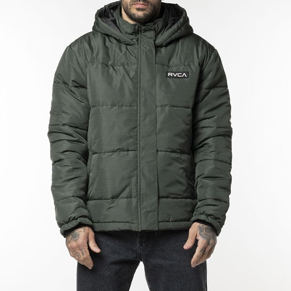 Jaqueta RVCA Townes WT24 Masculina Verde Militar