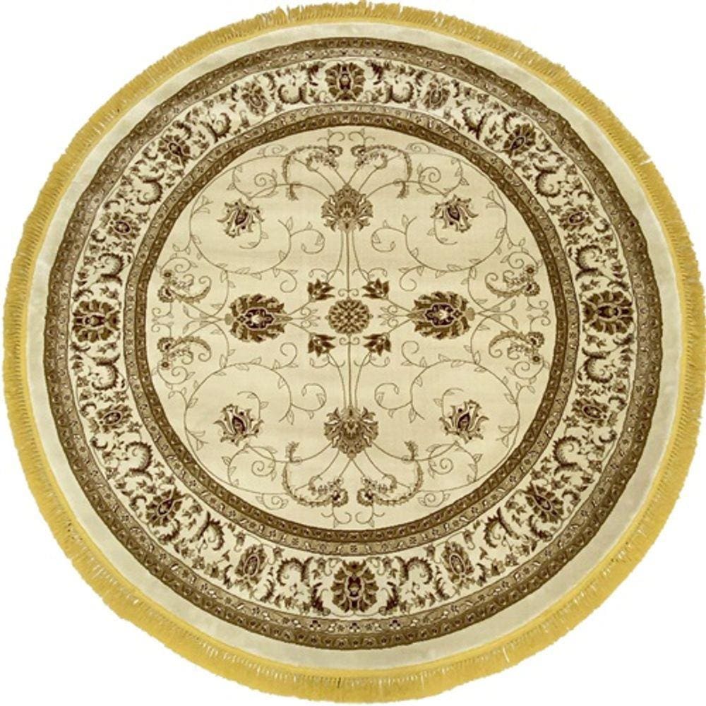 Tapete Splendor 200 Redondo 2117A Cream/Cream