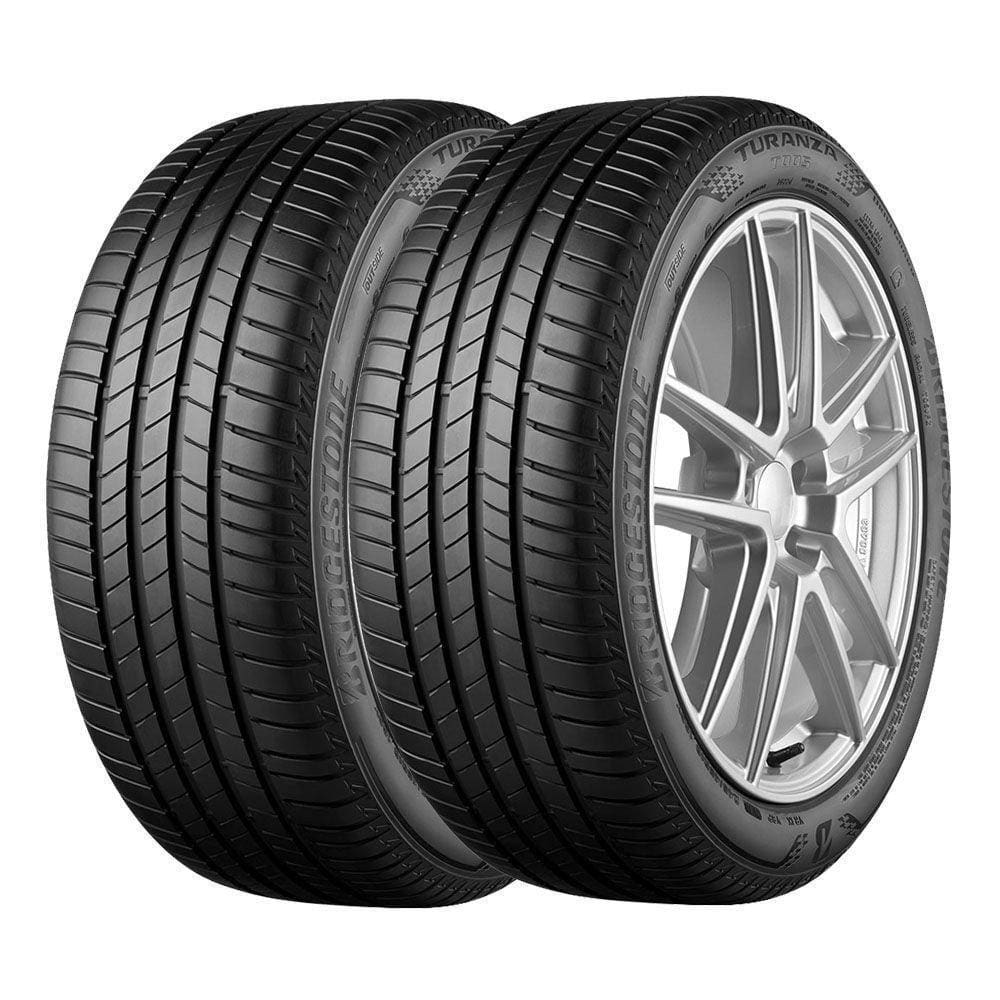 Jogo 2 Pneus Bridgestone Aro 18 Turanza T005 245/45R18 100Y