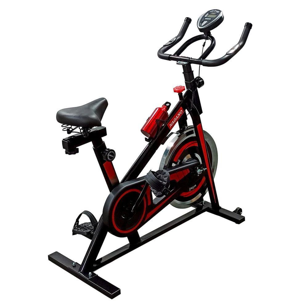 Bicicleta Ergométrica Spinning 8kg com Monitor