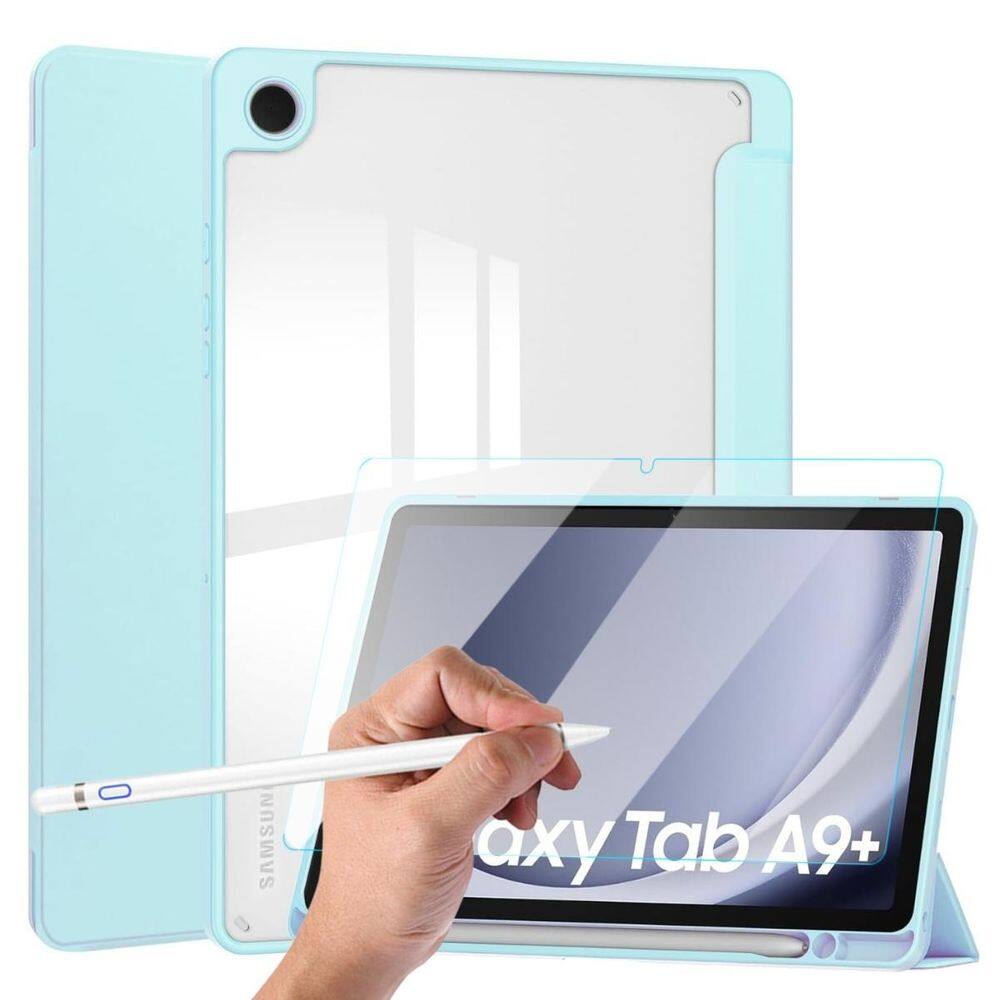 Capa + Caneta + Película Para Tablet Samsung A9+ 11 X216