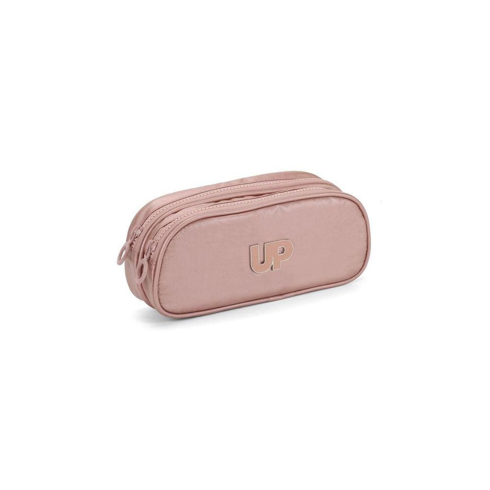 Estojo Duplo Escolar Crinkle Luxcel Et47246Up Metalizado