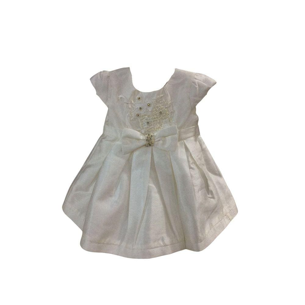 Vestido Festa Batizado Infantil Petit Cherie Off Luxo tam G