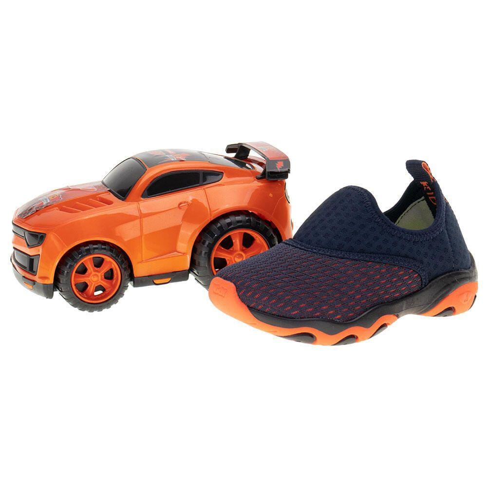 Kit Tênis Infantil Play E Carrinho Kidy 0070660