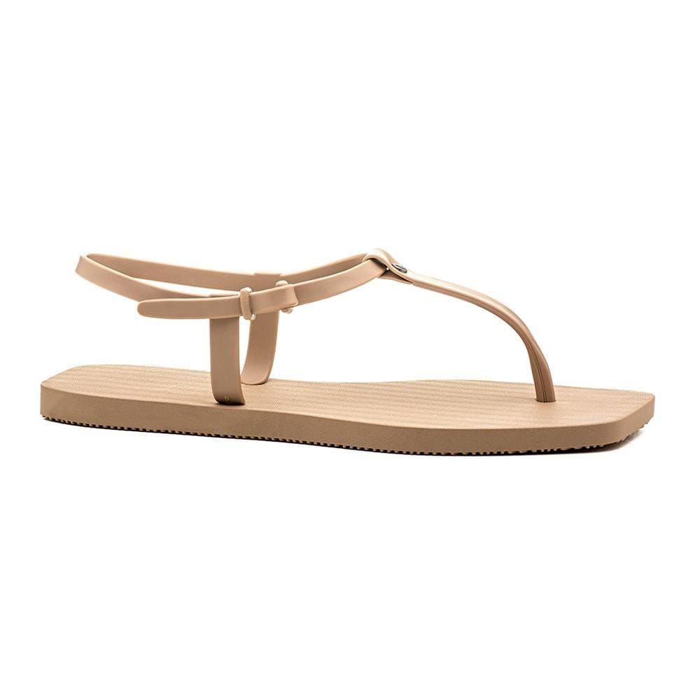 Chinelo Feminino Sandália Ajuste Fivela Bico Quadrado