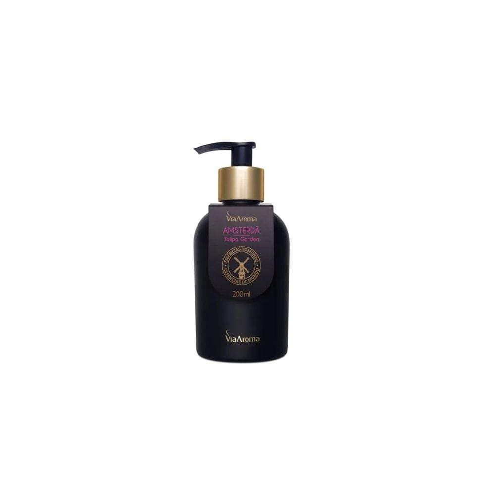 Sabonete Liquido Mundo Amsterdã 200ml Tulipa Garden- Via Aroma