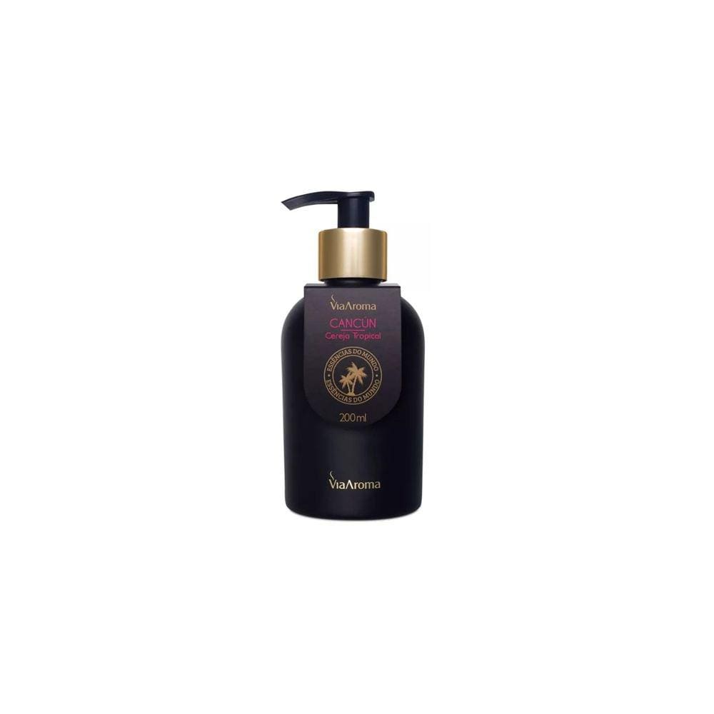 Sabonete Liquido Mundo Cancun 200ml Cereja Tropical- Via Aroma