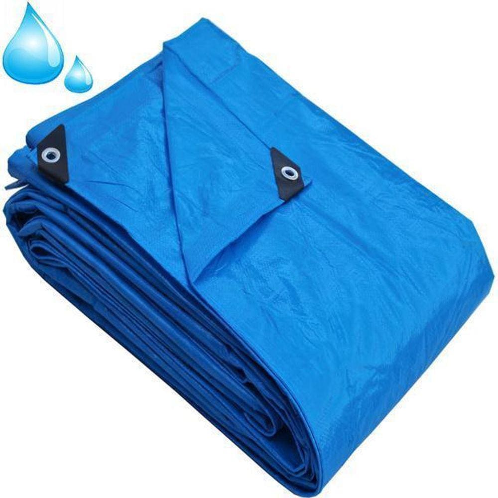 Lona Carreteiro 6x4m Polietileno Azul - Construmarcas