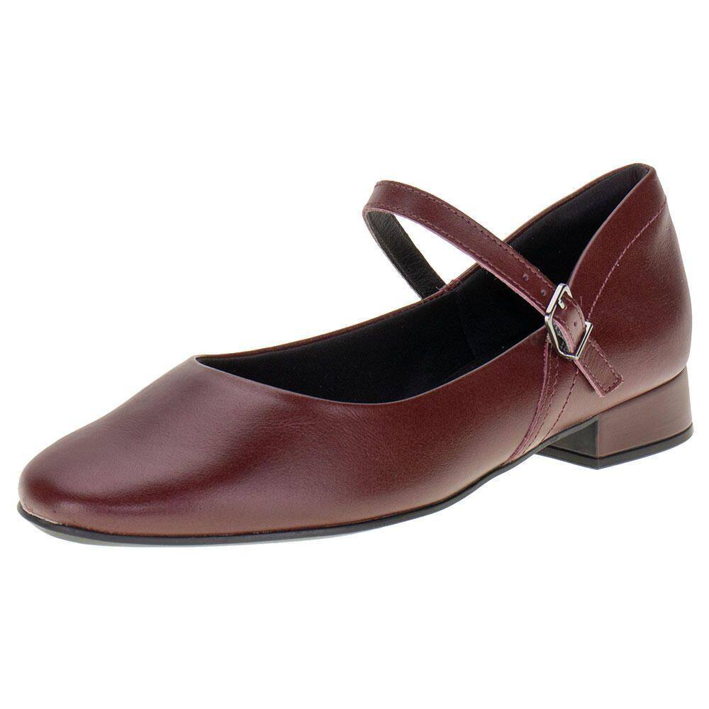 Sapato Feminino Salto Grosso Comfortflex 2482302