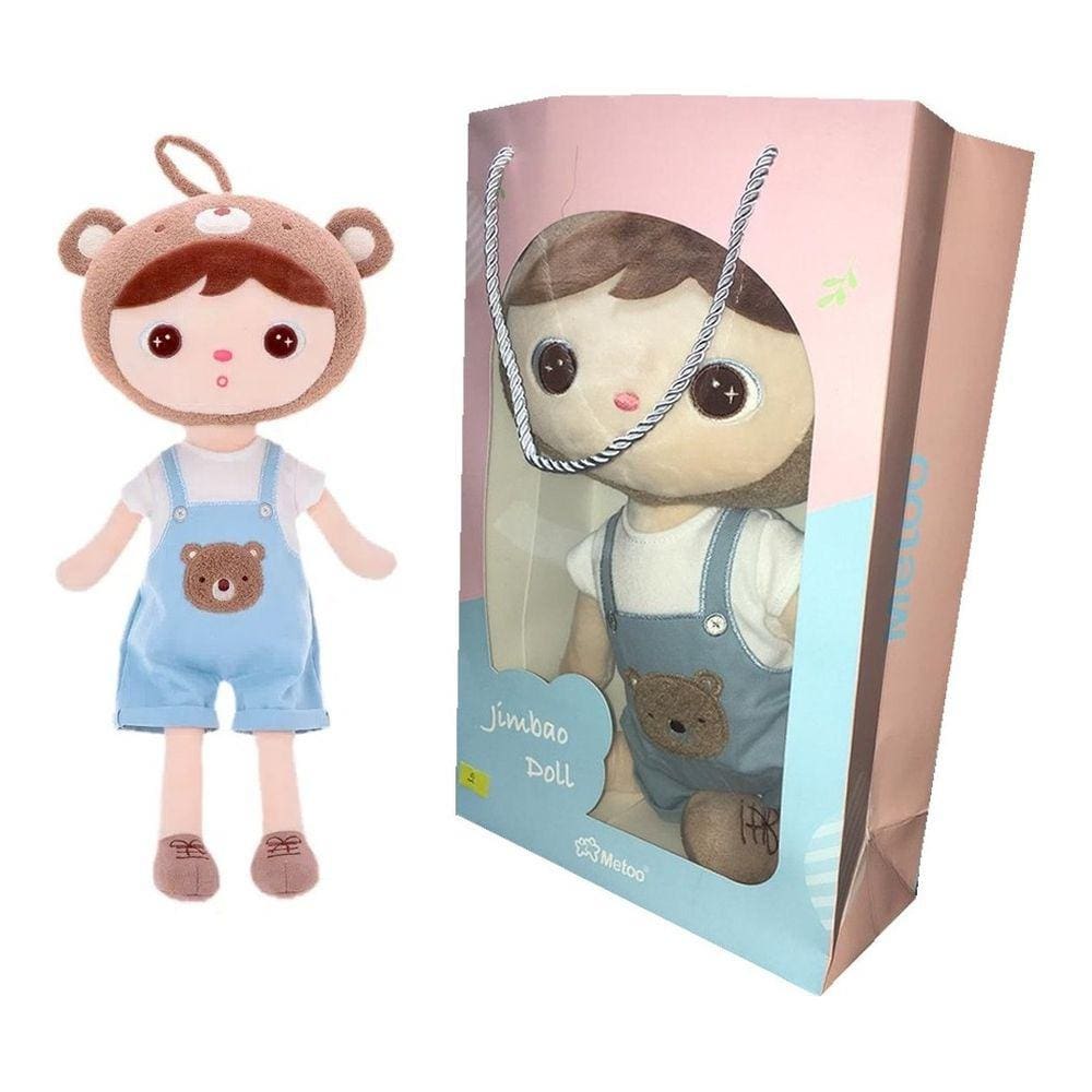 Boneca Metoo Jimbao Boy Bear 45cm - Bup Baby