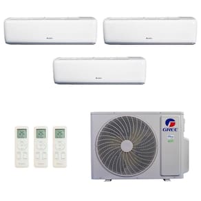 Ar-Condicionado Multi Split Inverter R-32 Gree 30.000 (2x Evap HW 9.000 + 1x Evap HW 24.000) Quente/Frio 220V