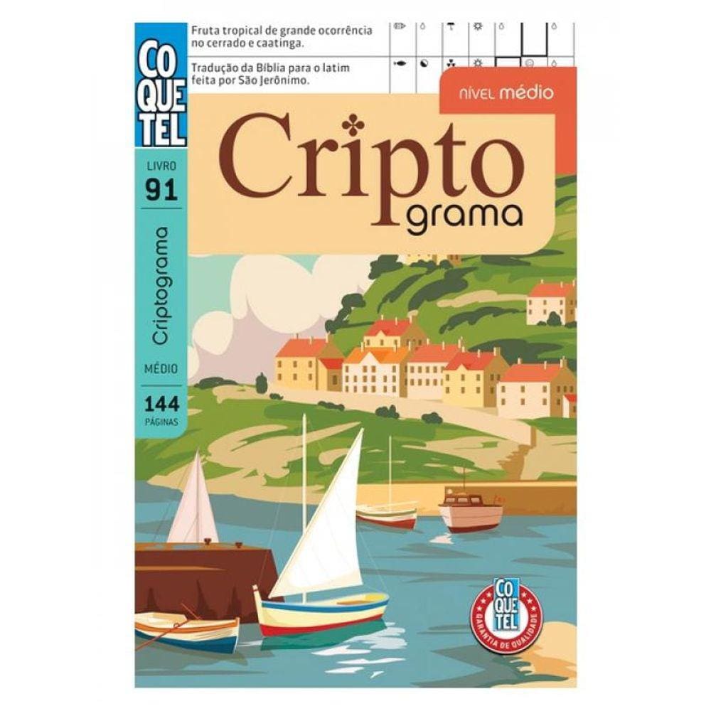 Livro Coquetel Criptograma Ed 91