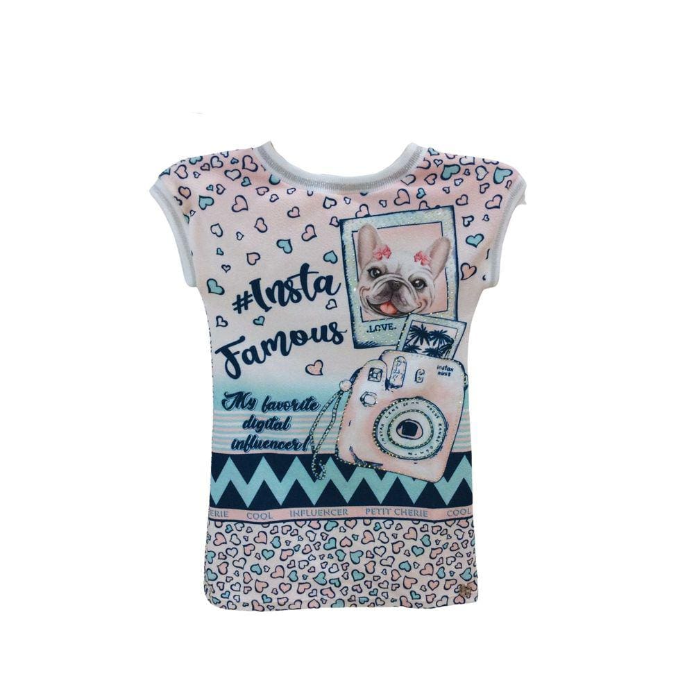 Vestido Infantil Petit Cherie Coração tam 3