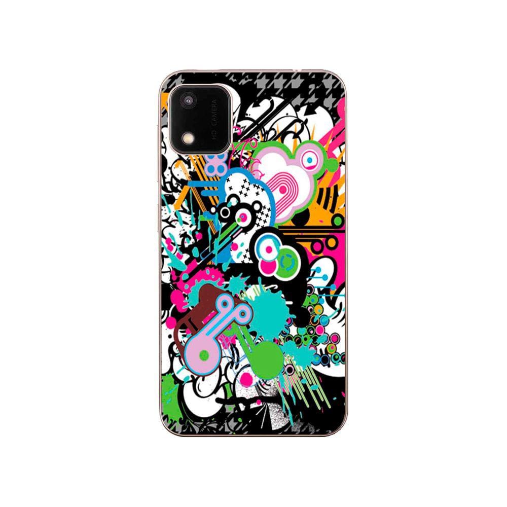 Capa Adesivo Skin022 Verso Para Multilaser E Lite 2