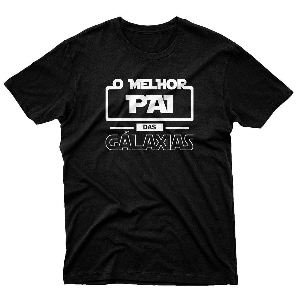 Camiseta Masculina Melhor Pai Da Galaxia Yoda Papai Presente