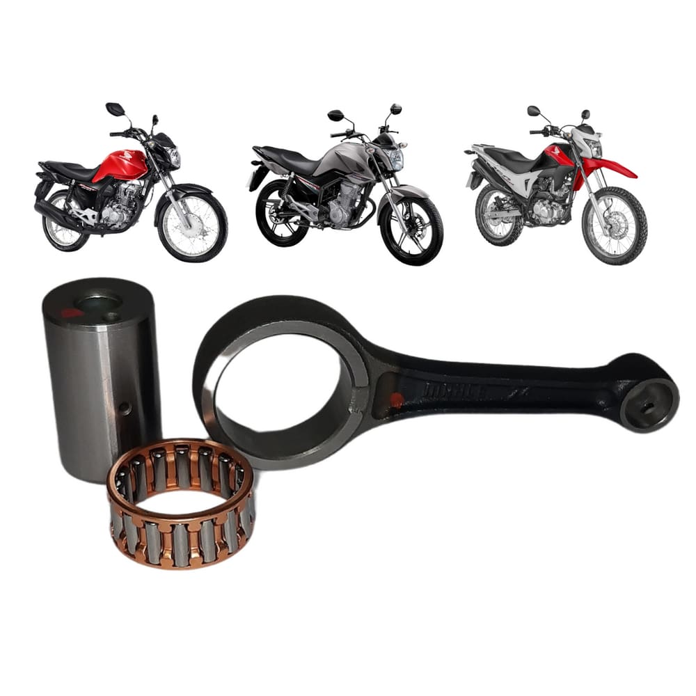 01 Kit Biela Com Rolamento Honda CG 160 Fan 2015 A 2022 Mahle Metal Leve
