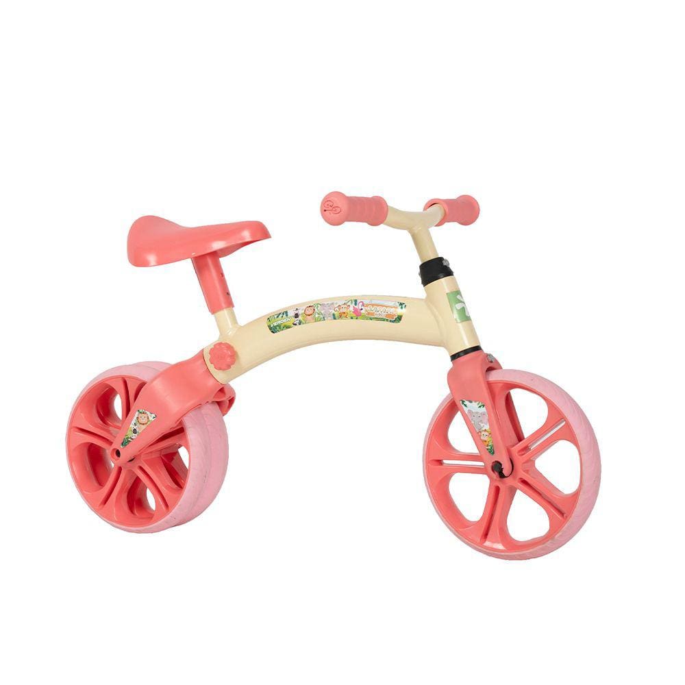 Bicicleta Sem Pedal Balance Safari Baby 21Kg Rodas Traseiras Ajustável Verden Bikes