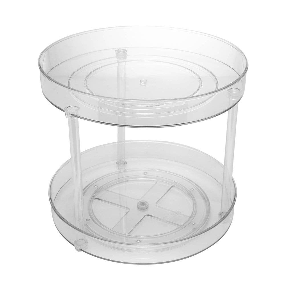 Organizador Giratório 2 Andares 27Cm Redondo Mybox Bancada