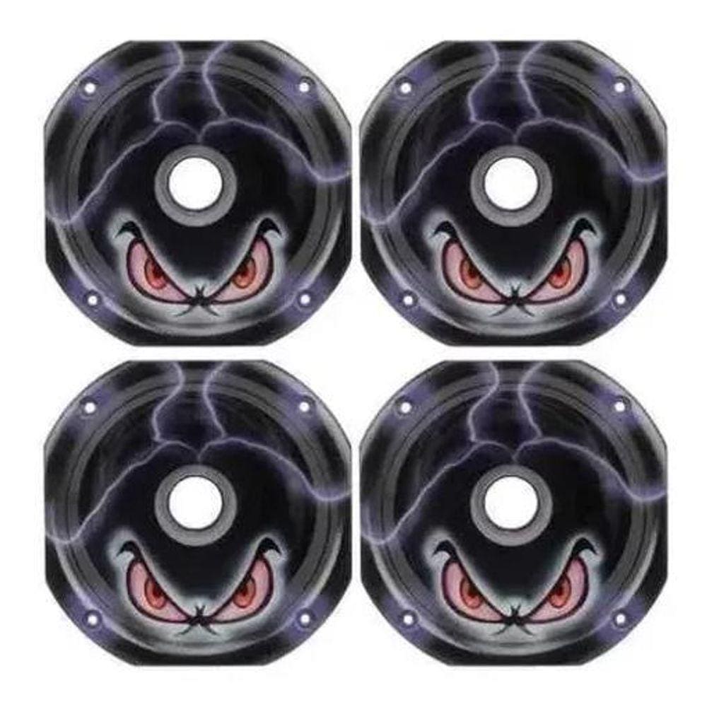 Kit 4 Corneta Curta Lc 14-50 Rosca Driver Grafitada Bad Boy