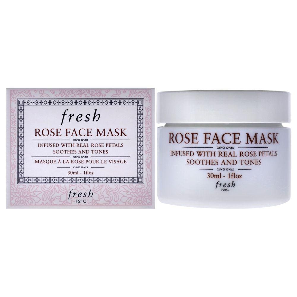 Máscara facial Fresh Rose para mulheres 30mL