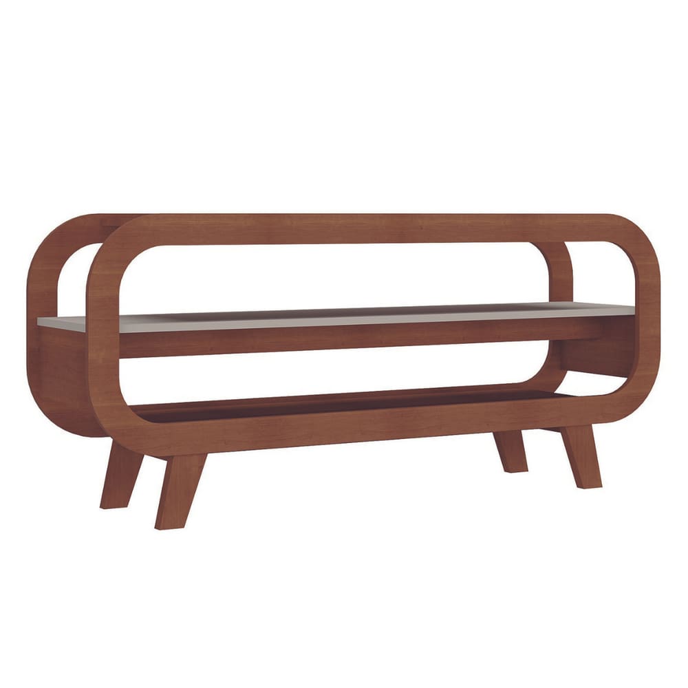 Rack Retrô para TVs de 60` Anahy Cinamomo Off White