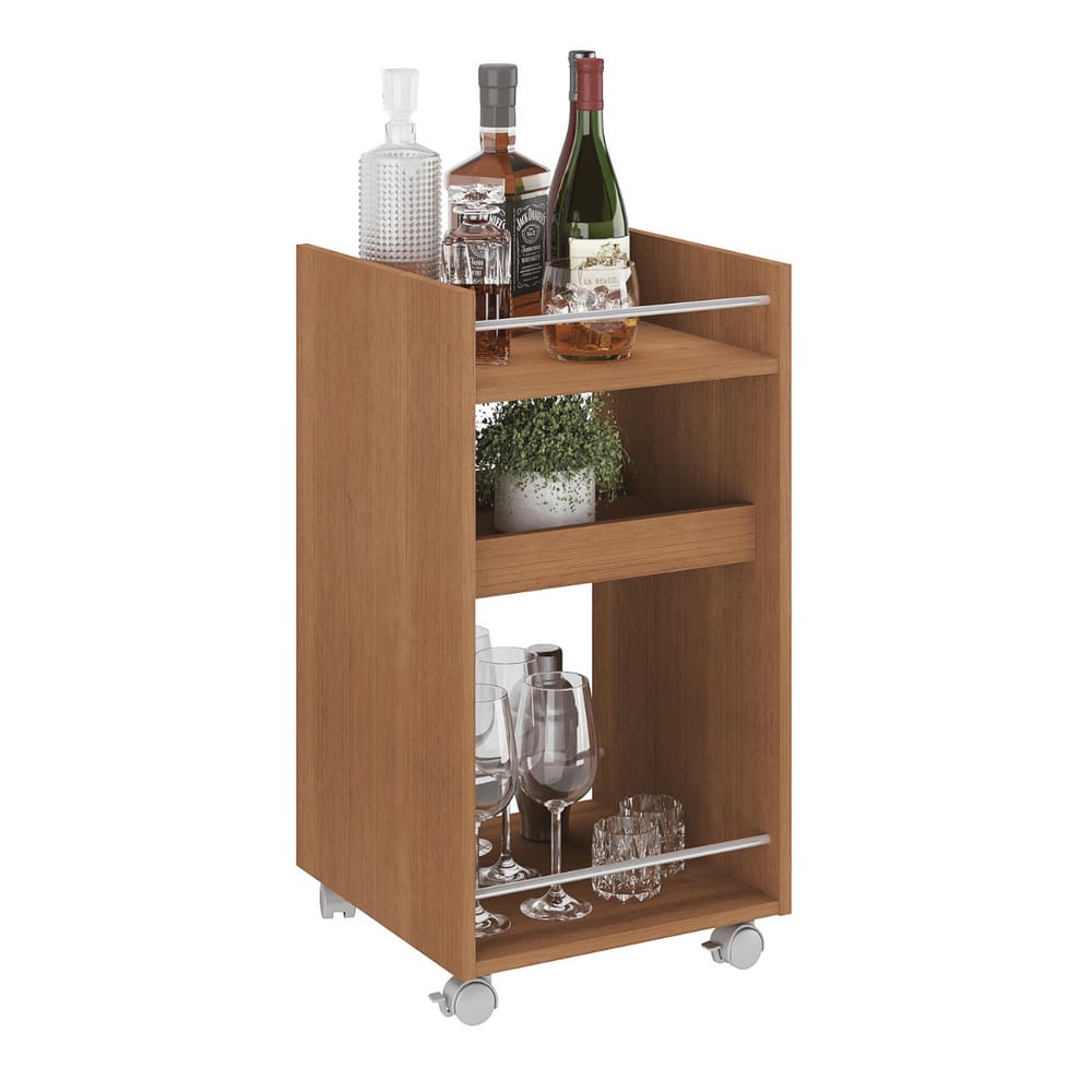 Carrinho Bar 4 Rodízios Campinas Cinamomo