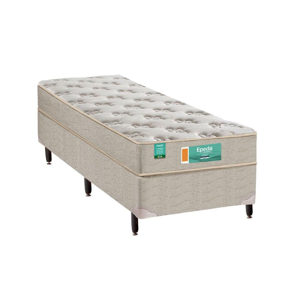 Cama Box com Colchão Solteiro Americano Epeda Acordes - 096x203