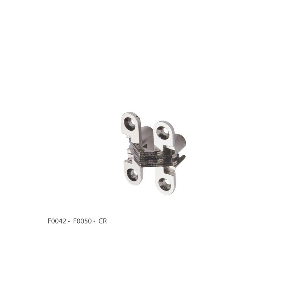 Dobradiça Invisivel 45X12Mm Cromada Hardt