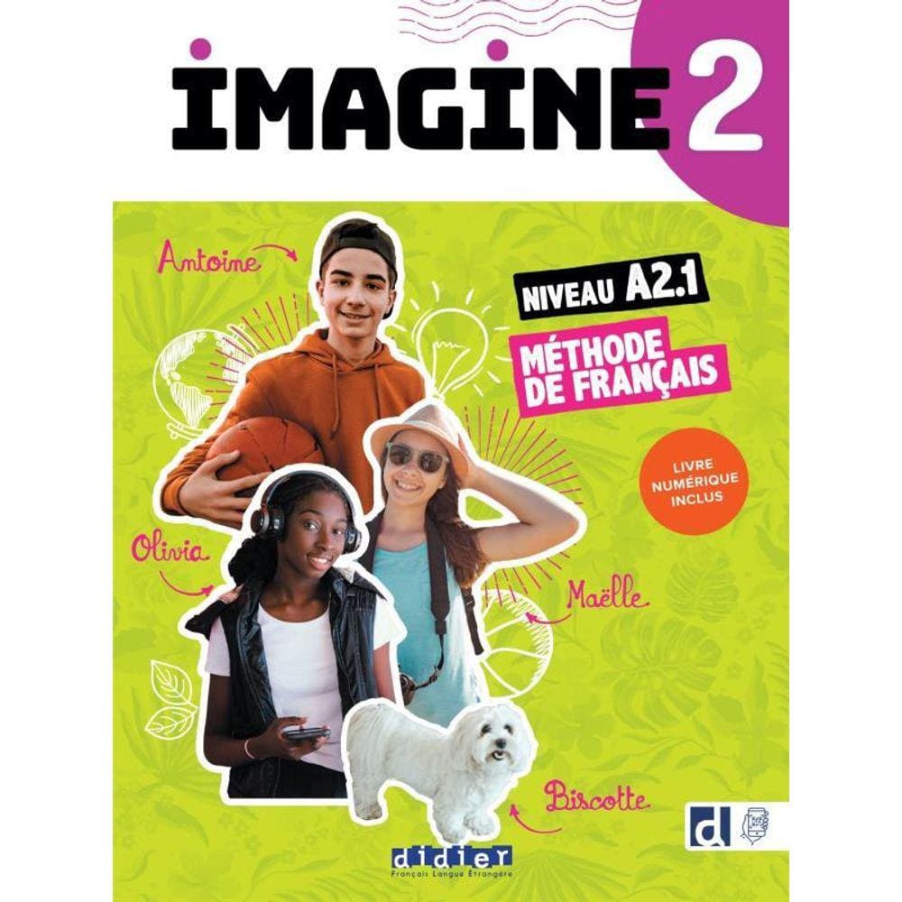 Imagine 2 - Livre + Livre Numérique + Didierfle.App