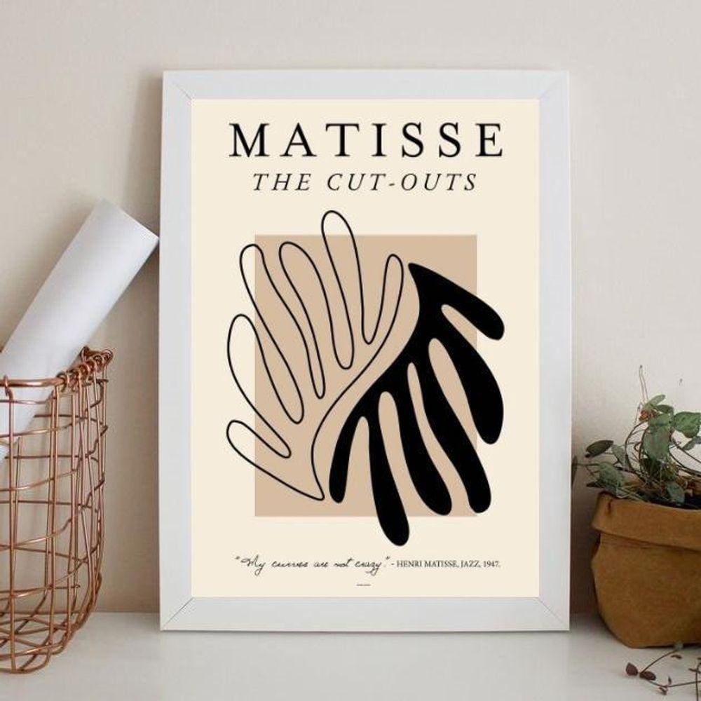 Quadro Matisse The Cut-Outs 45X34Cm