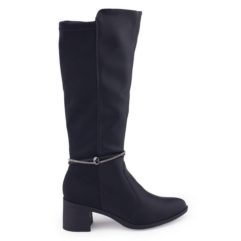 Bota Feminina Dakota G9622 cano longo salto médio