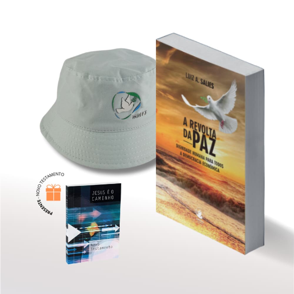 A Revolta da Paz | Bone Bucket Hat Proteção Solar
